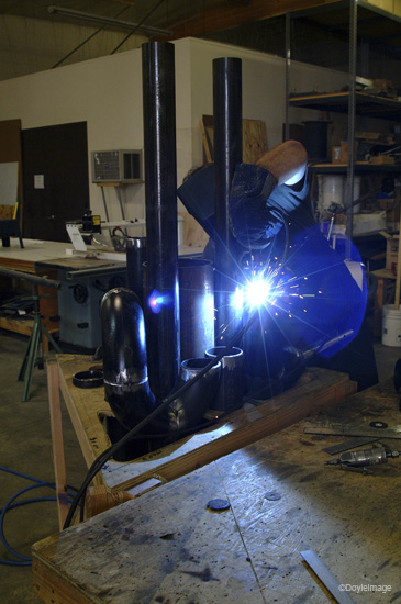 burner welding